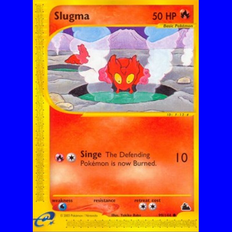 SK 099 - Slugma - Reverse Holo