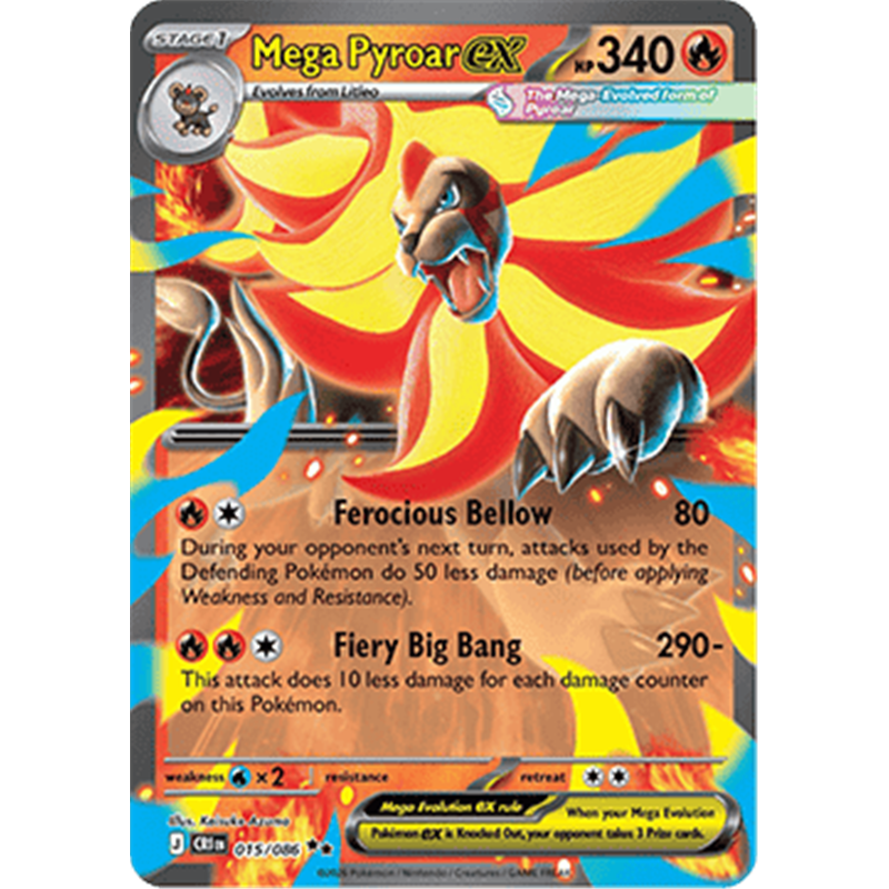 CRI 015 - Mega Pyroar ex