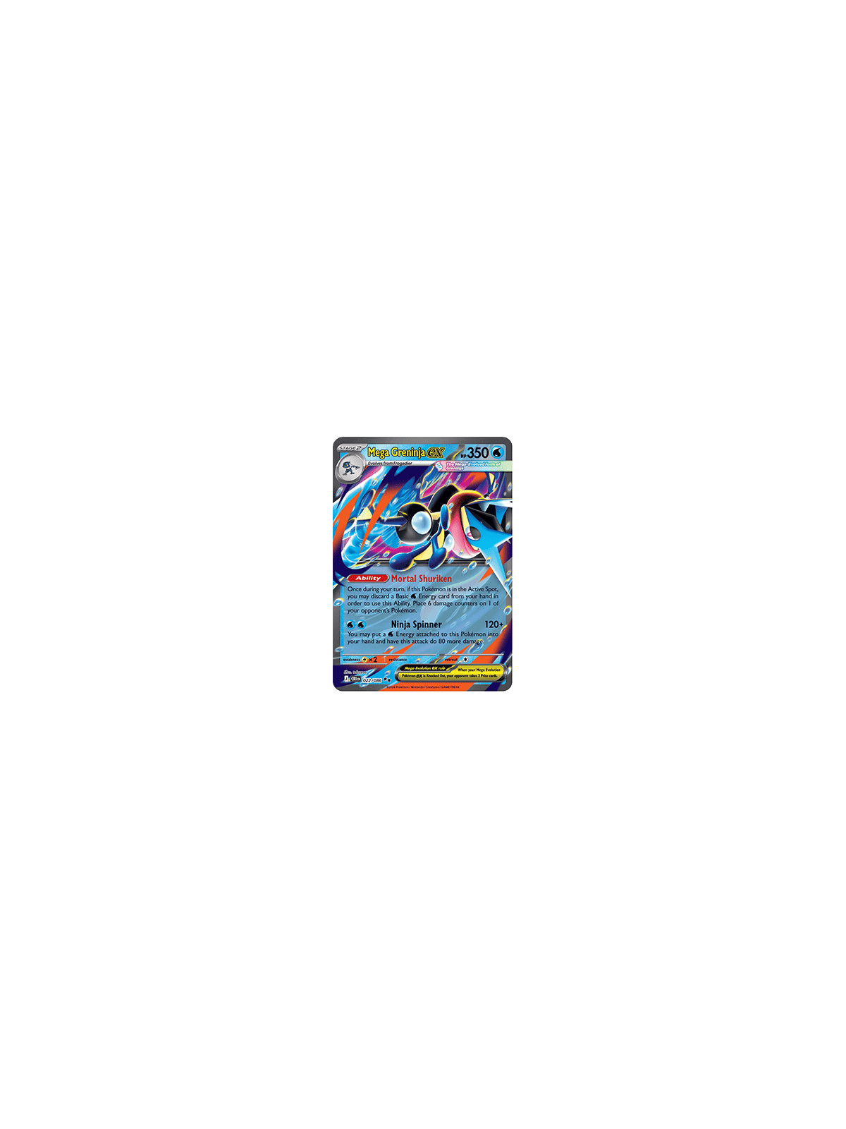 CRI 022 - Mega Greninja ex