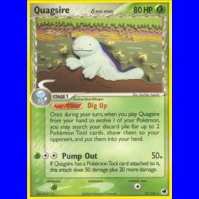 DF 021 - Quagsire Delta Species - Reverse Holo