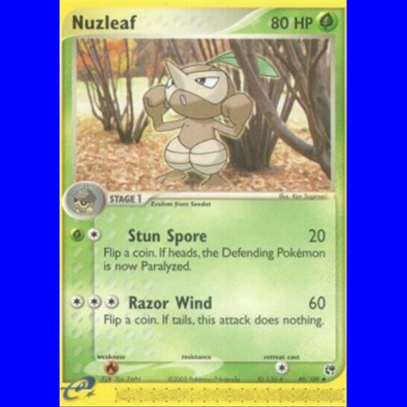 SS 049 - Nuzleaf - Reverse Holo