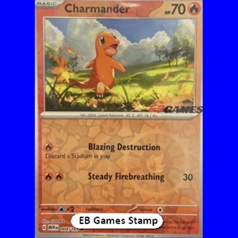 MEW 004 - Charmander - Promo