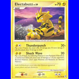 DP 081 - Electabuzz Lv.29 - Reverse Holo