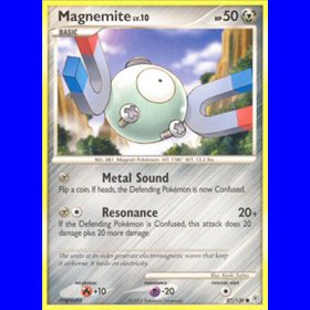 DP 087 - Magnemite Lv.10 - Reverse Holo