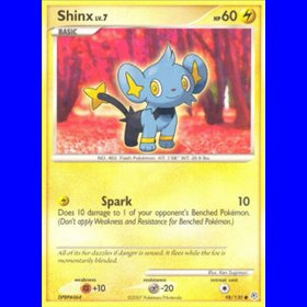 DP 098 - Shinx Lv.7 - Reverse Holo