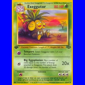 JU 035 - Exeggutor - 1st Edition