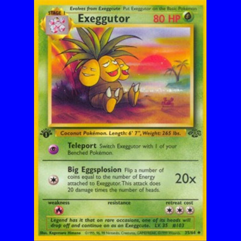 JU 035 - Exeggutor - 1st Edition