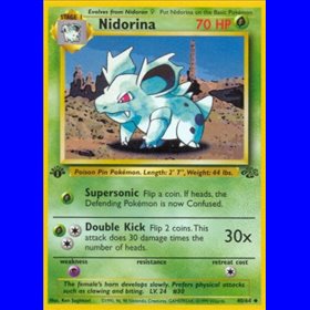 JU 040 - Nidorina - 1st Edition