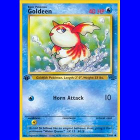 JU 053 - Goldeen - 1st Edition