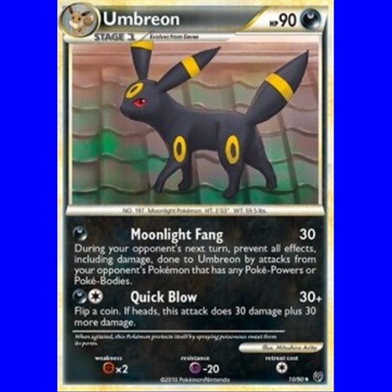 UD 010 - Umbreon - Reverse Holo