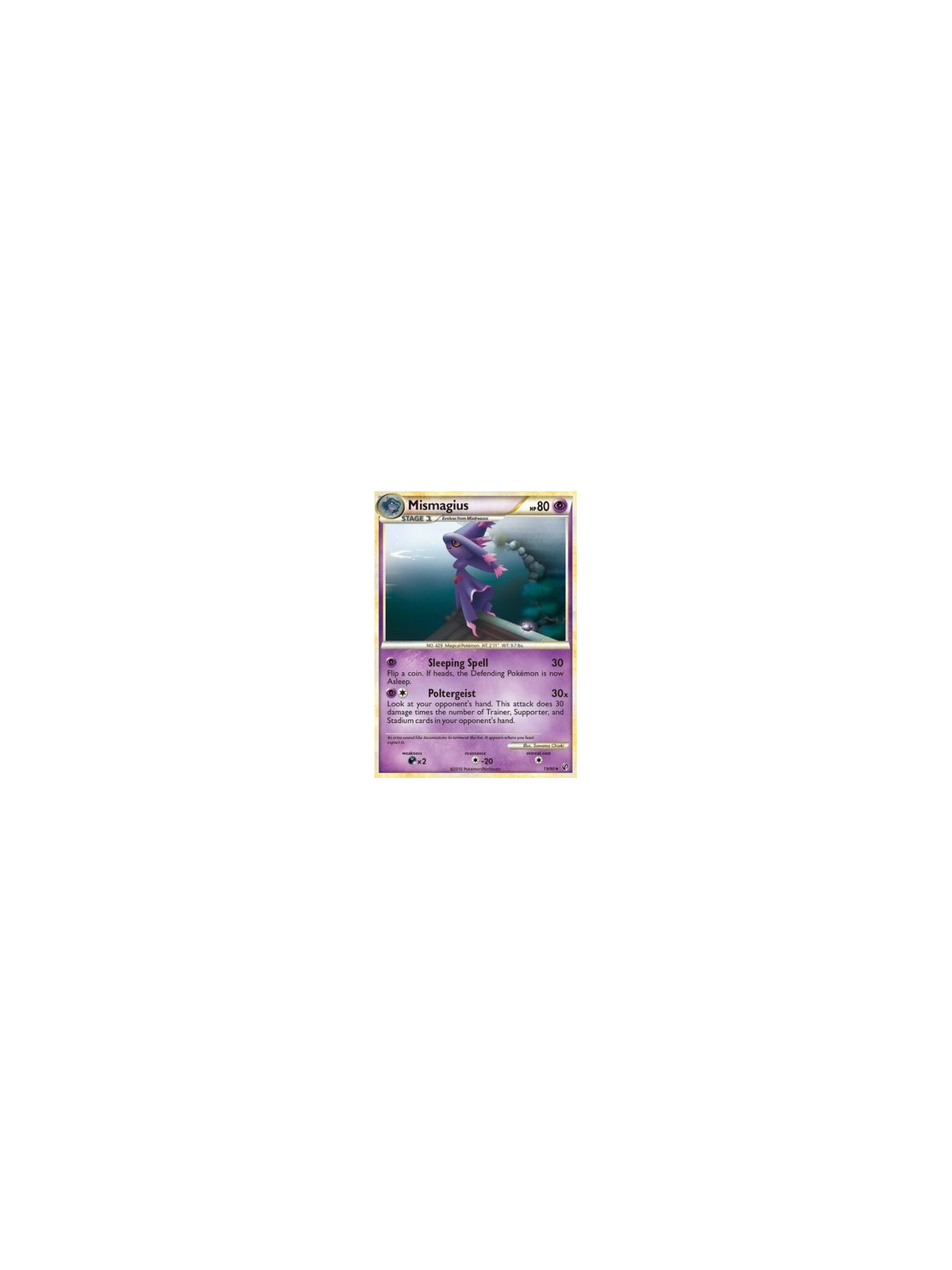 UD 019 - Mismagius - Reverse Holo