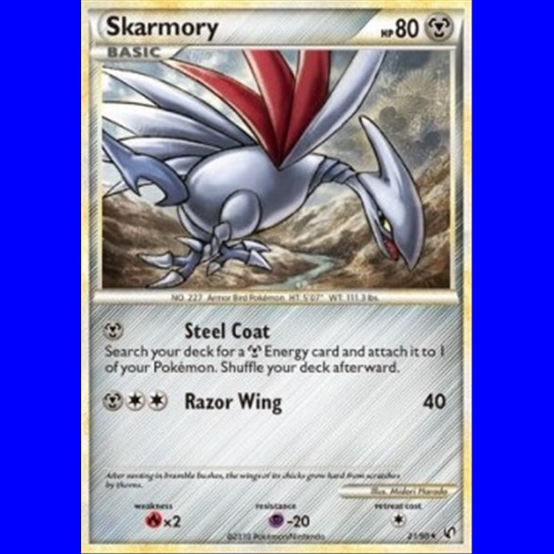 UD 021 - Skarmory - Reverse Holo