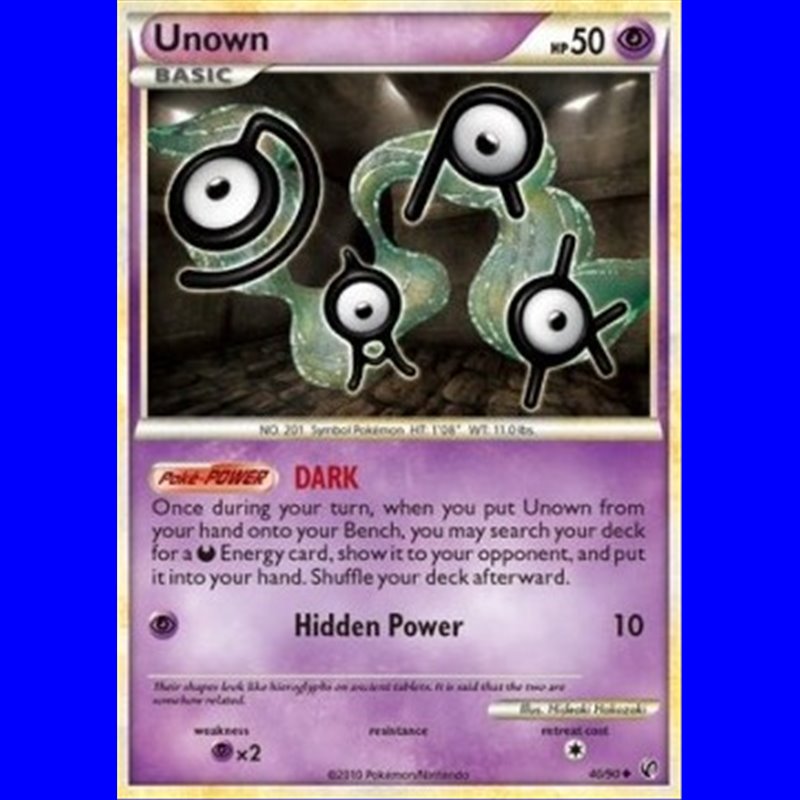UD 040 - Unown - Reverse Holo