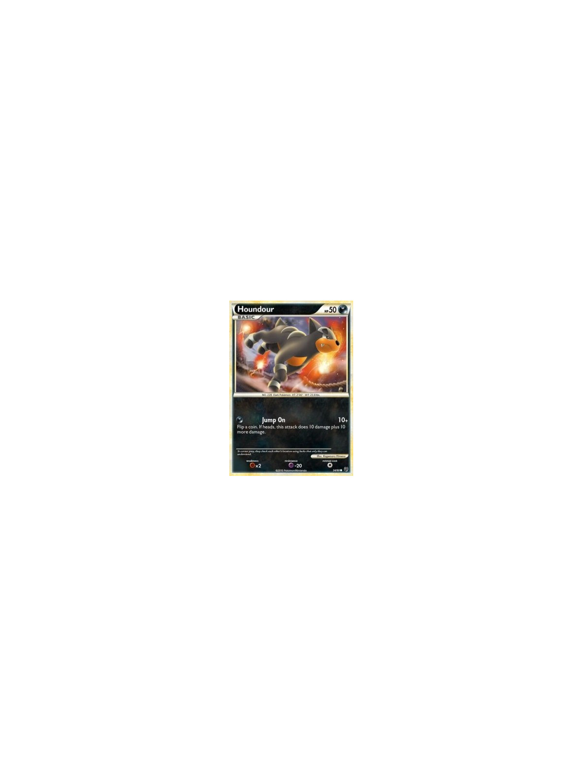 UD 054 - Houndour - Reverse Holo