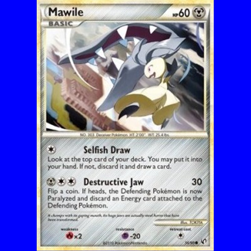 UD 056 - Mawile - Reverse Holo
