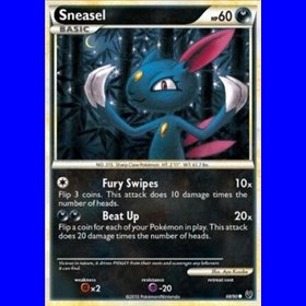 UD 068 - Sneasel - Reverse Holo