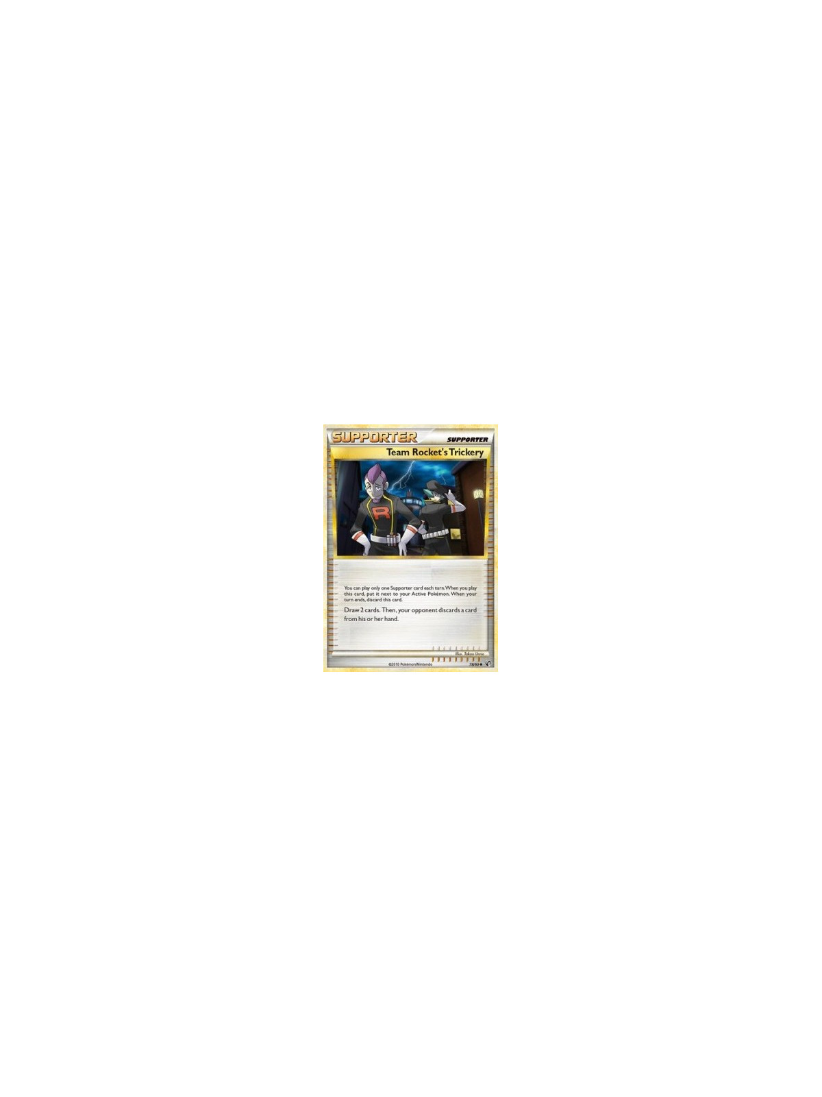 UD 078 - Team Rocket's Trickery - Reverse Holo