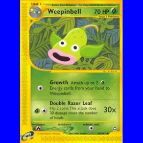 AQ 065 - Weepinbell - Reverse Holo