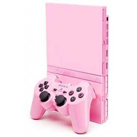 Playstation 2 Slim Roze incl. Controller Playstation 2 Slim Roze incl. Controller