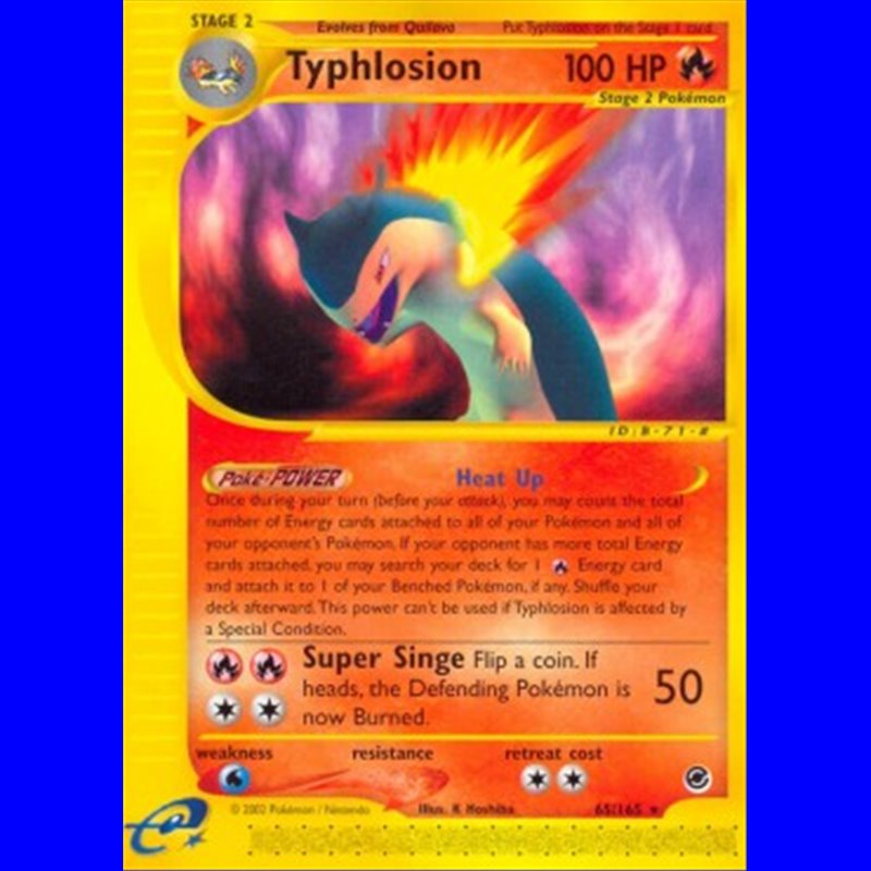 EX 065 - Typhlosion