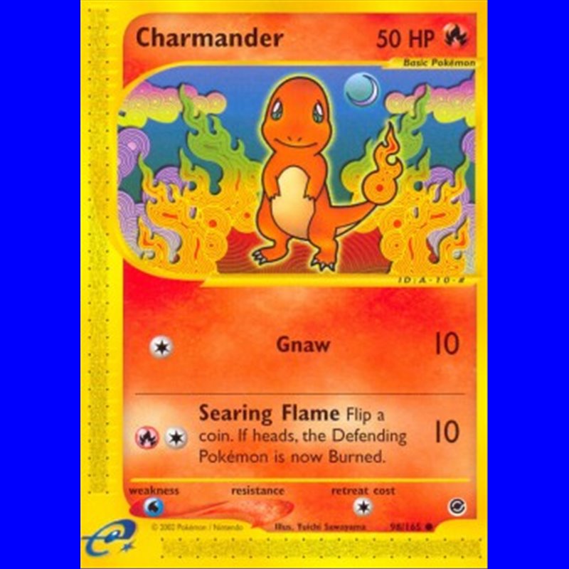 EX 098 - Charmander - Reverse Holo
