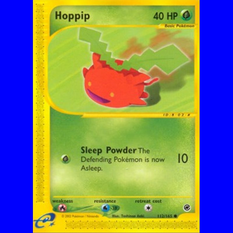 EX 112 - Hoppip - Reverse Holo