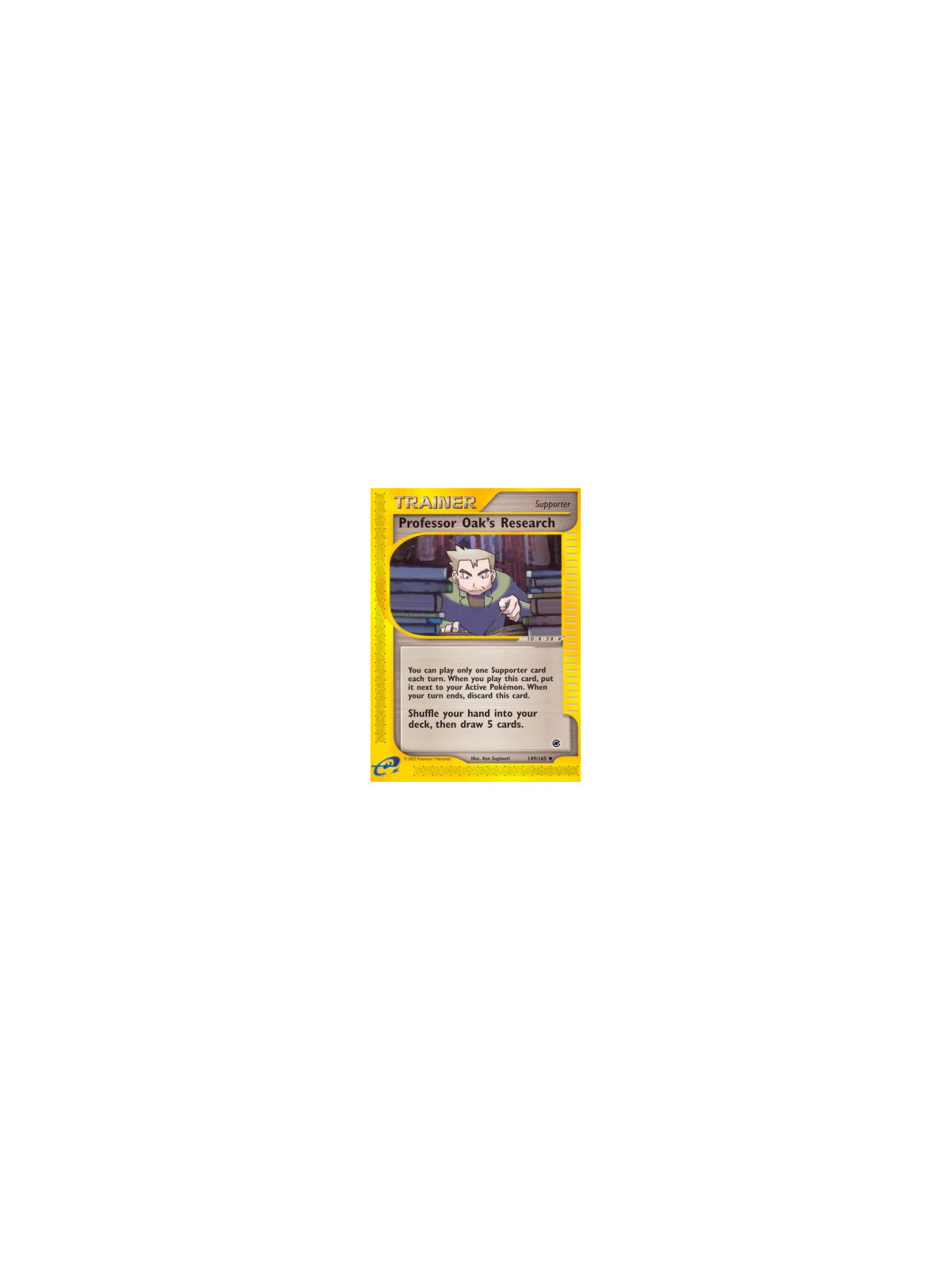 EX 149 - Professor Oak's Research - Reverse Holo