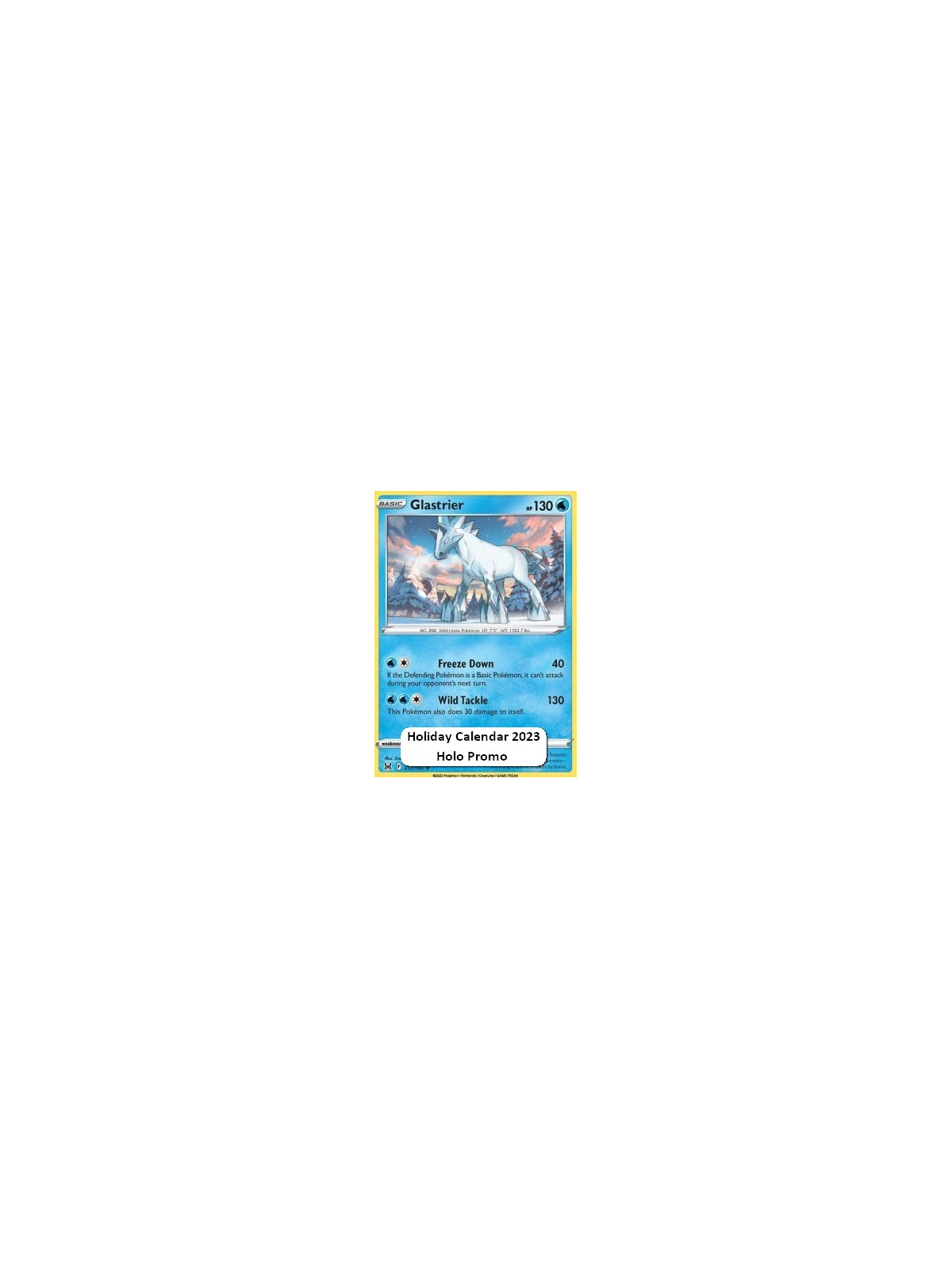 LOR 051 - Glastrier - Snow Stamp - Sealed