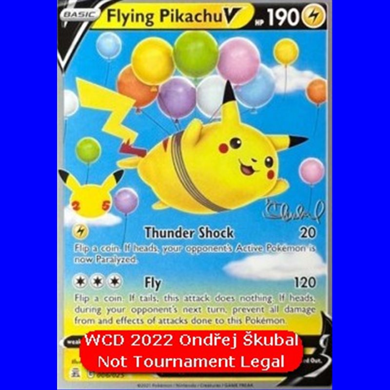 WCD22 CEL 006 - Flying Pikachu V