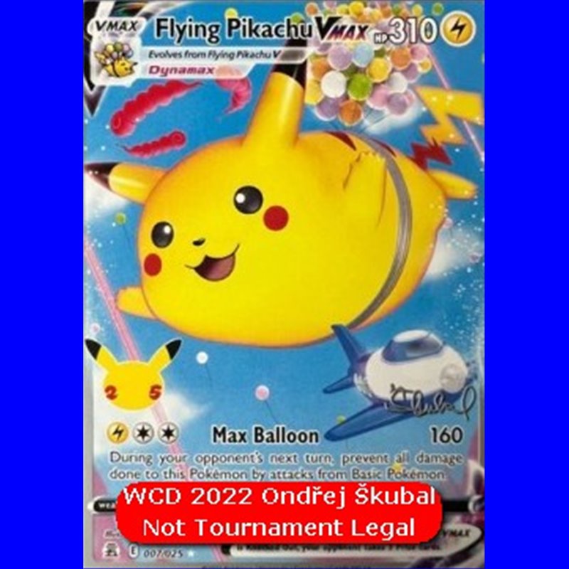 WCD22 CEL 007 - Flying Pikachu VMAX