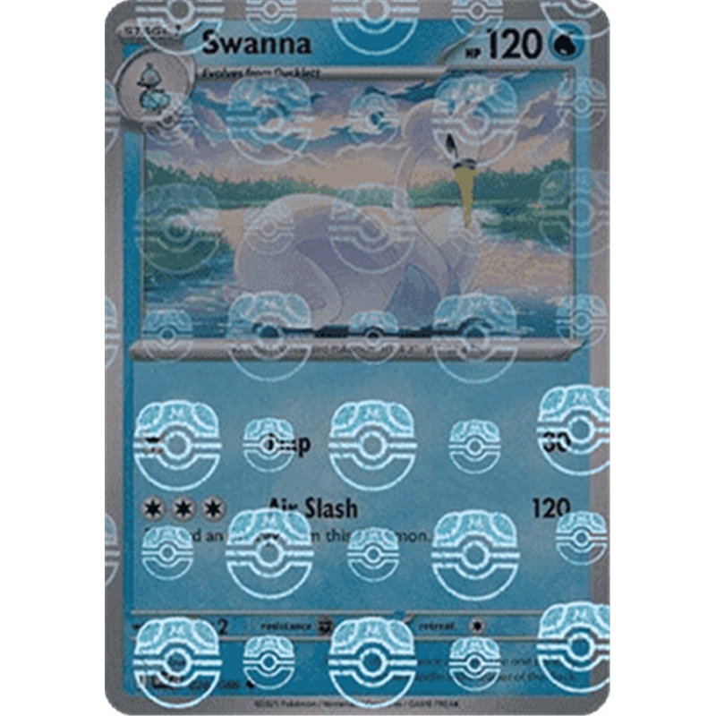 WHT 026 - Swanna - MasterBall