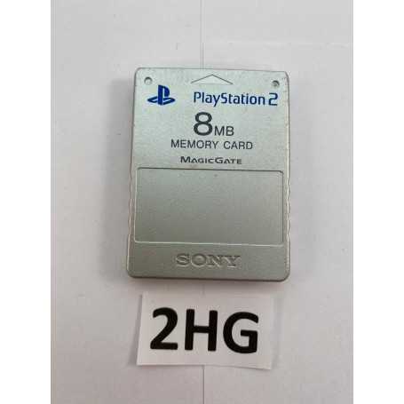 Memory Card 8 MB Playstation 2 (Zilver)