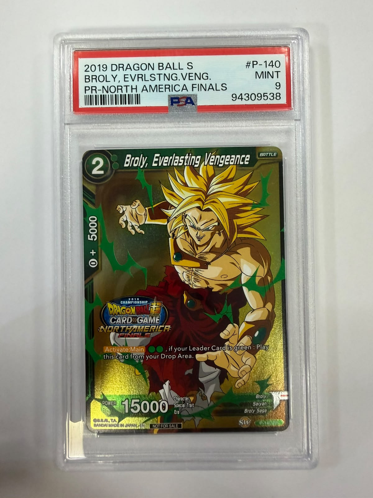 PSA - P-140 - Broly, Everlasting Vengeance (9)