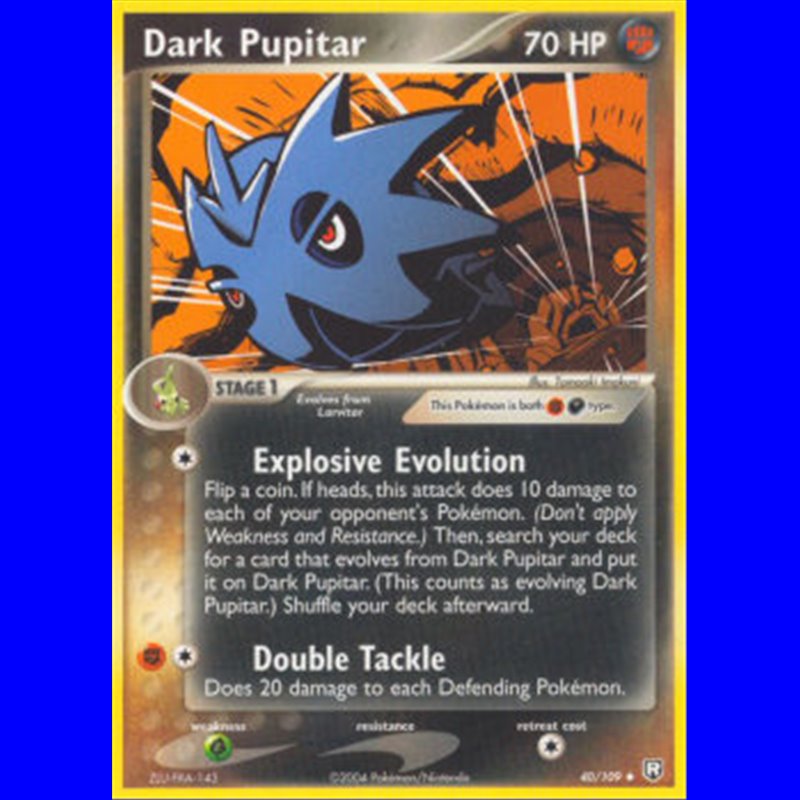 TRR 040 - Dark Pupitar - Reverse Holo