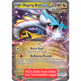 WCD25 123 - Raging Bolt ex