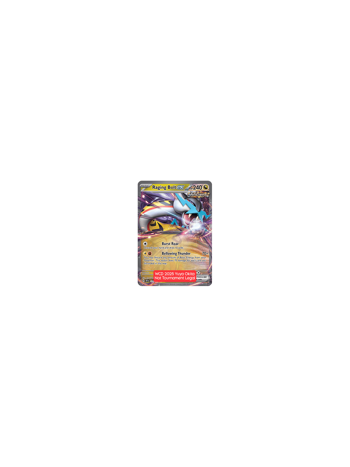 WCD25 123 - Raging Bolt ex