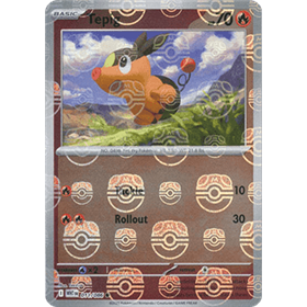 WHT 011 - Tepig - MasterBall