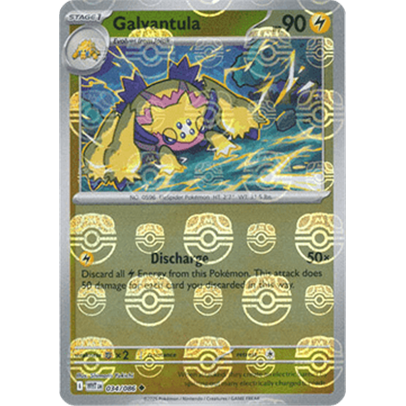 WHT 034 - Galvantula - MasterBall