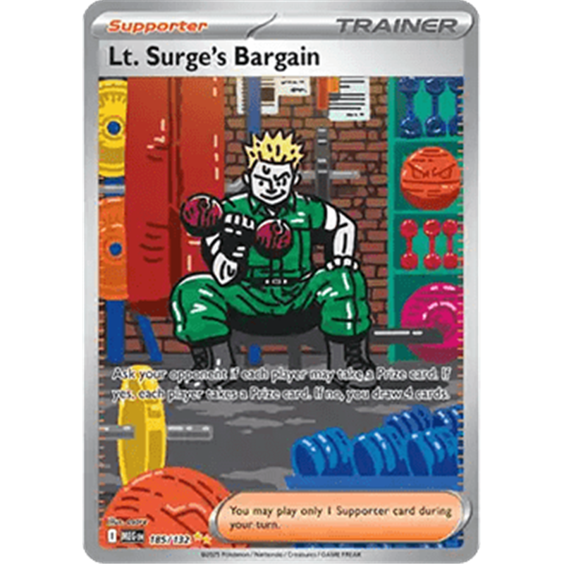 MEG 185 - Lt. Surge's Bargain