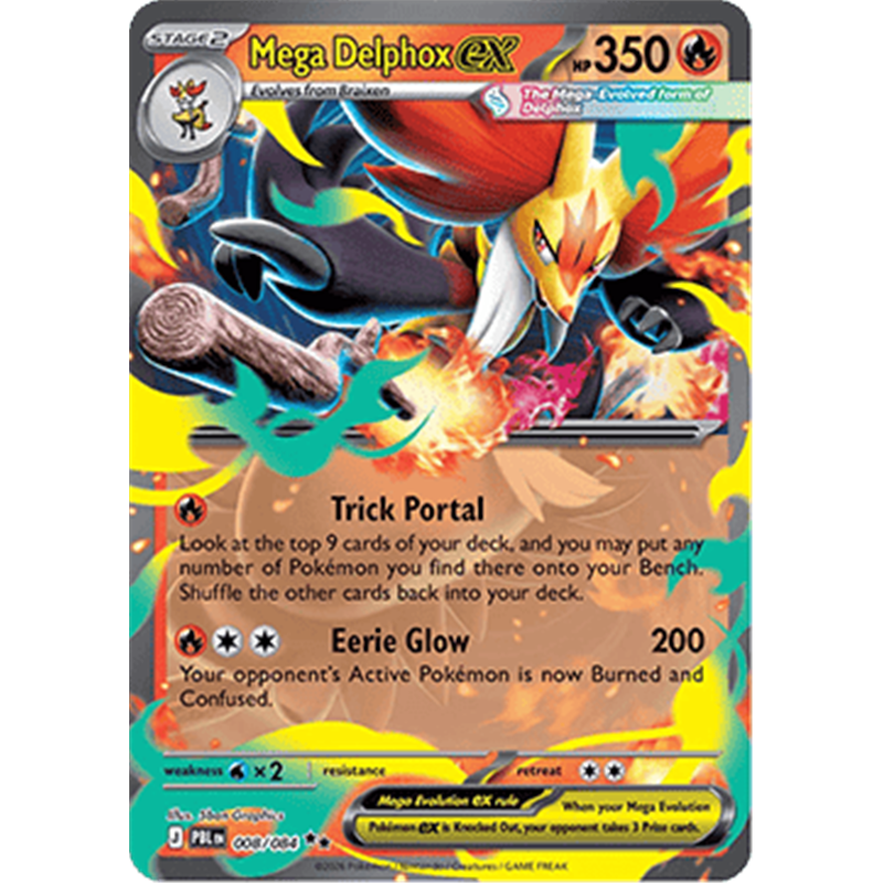 PBL 008 - Mega Delphox ex