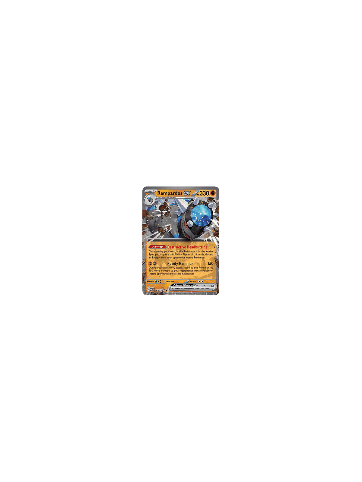 PBL 045 - Rampardos ex