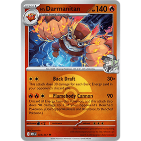 ASC 033 - N's Darmanitan - PokeBall