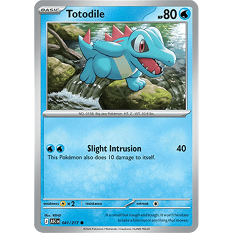 ASC 041 - Totodile