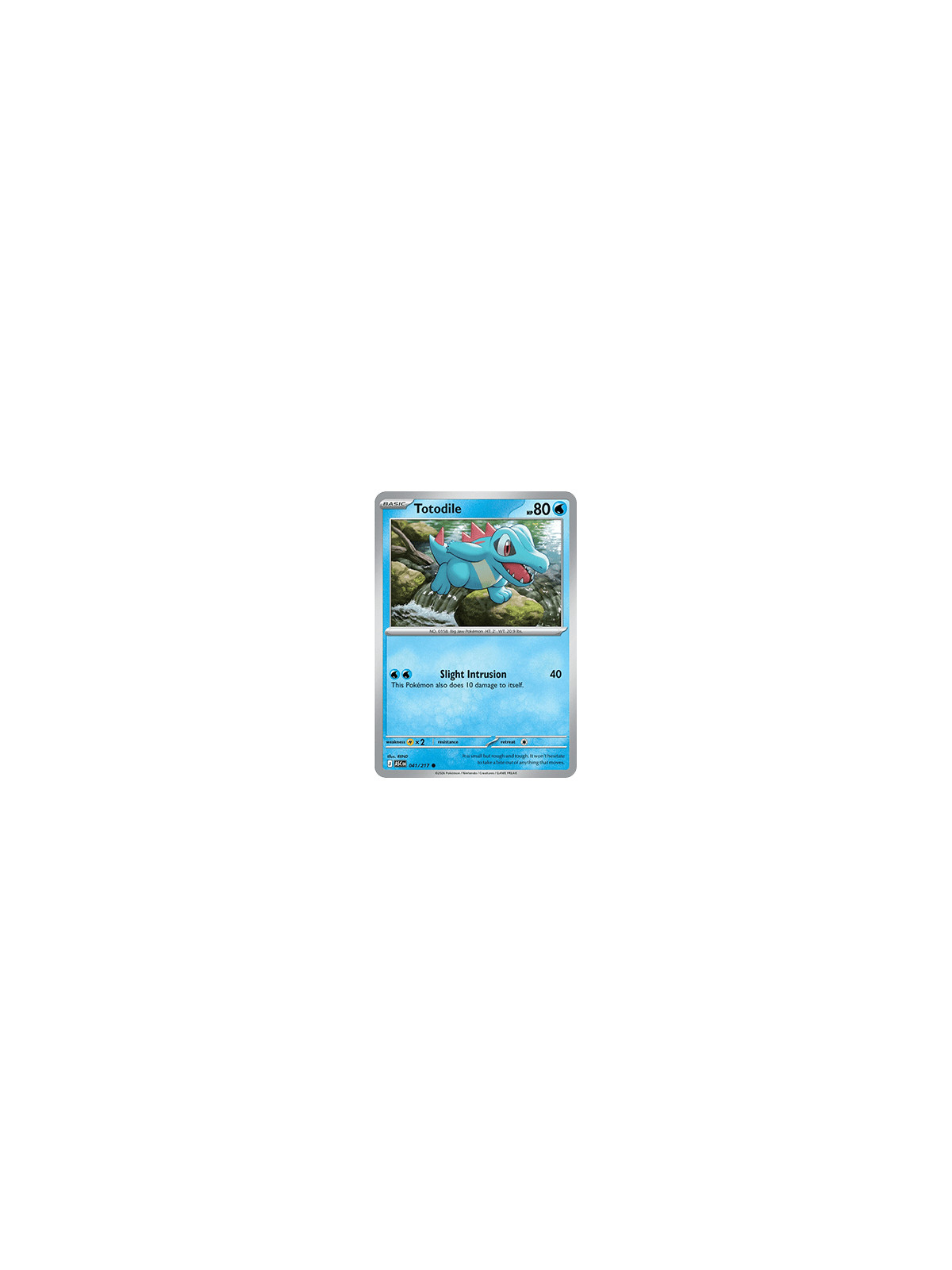 ASC 041 - Totodile