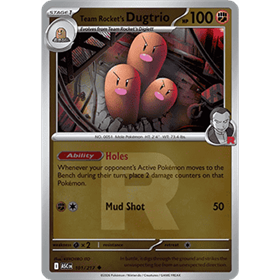 ASC 101 - Team Rocket's Dugtrio - PokeBall