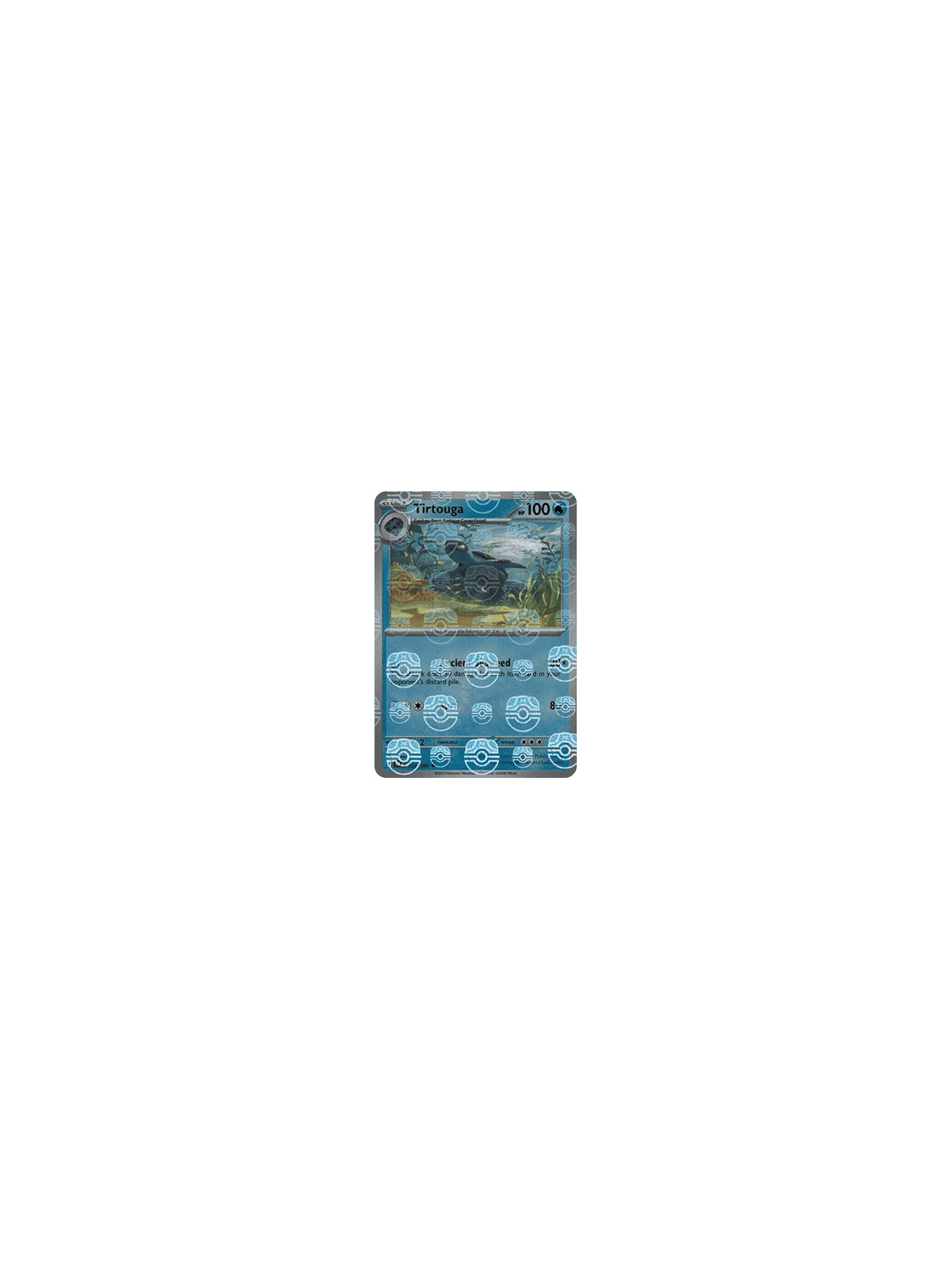 BLK 022 - Tirtouga - Masterball Reverse Holo