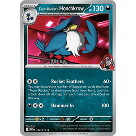 ASC 127 - Team Rocket's Honchkrow - Holo