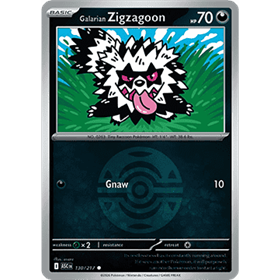 ASC 130 - Galarian Zigzagoon - PokeBall