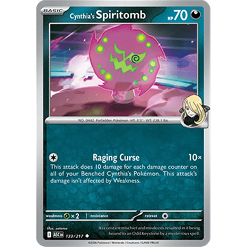 ASC 133 - Cynthia's Spiritomb