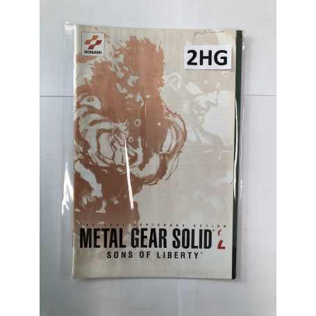 Metal Gear Solid 2: Sons of Liberty (Manual)Playstation 2 Instructie Boekjes PS2 Instruction Booklet€ 1,95 Playstation 2 Inst...